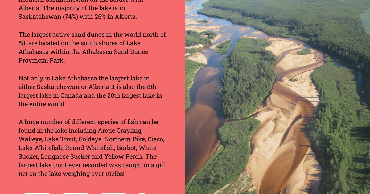 Lake Athabasca Sasklakes 