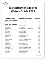 2022 Stocked Waters Guide
